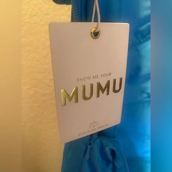 Show me your mumu satin maxi dress